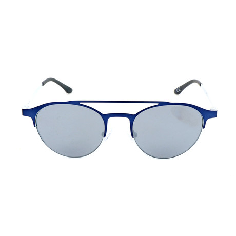 Unisex AOM003N Sunglasses // Blue + White