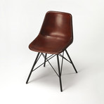 Alberta Leather Side Chair