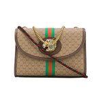 Gucci // Rajah Small Shoulder Bag // Brown + Multicolor