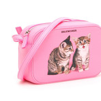 Balenciaga // Kitten Everyday Camera Bag // Acid Pink