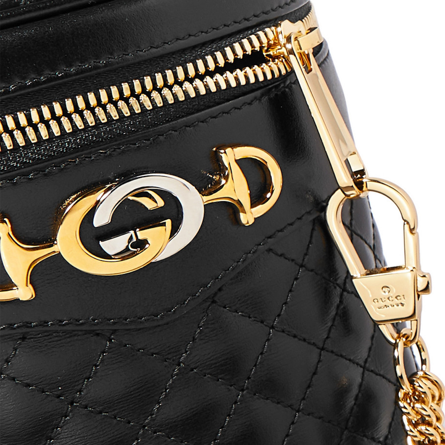 Gucci // Trapuntata Quilted Belt Bag Pouch // Black - Balenciaga, Gucci ...