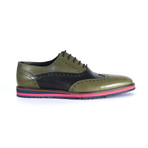 Daniel Dress Shoe // Green + Black (Euro: 43)