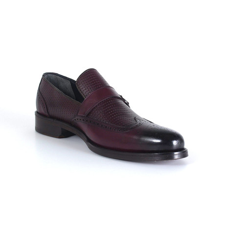Leonardo Dress Shoe // Burgundy (Euro: 40)