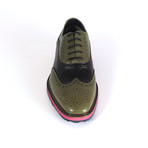 Daniel Dress Shoe // Green + Black (Euro: 45)