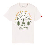 Great Outdoors T-Shirt // Off White (L)