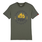 Camp Fire T-Shirt // Khaki (2XL)