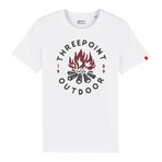 Camp Fire T-Shirt // White (XL)