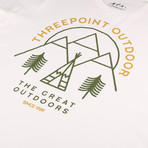 Great Outdoors T-Shirt // Off White (2XL)