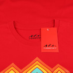 Retro Logo T-Shirt // Red (XL)