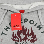 Camp Fire Hoodie // Gray Heather (L)