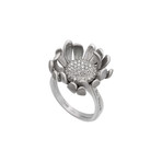 Annamaria Cammilli Prelude 18k White Gold Diamond Ring // Ring Size: 7.75