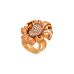 Annamaria Cammilli Mirage 18k Rose Gold Diamond Ring // Ring Size: 7