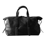 Leather Shopper Bag (Black)
