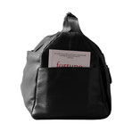Leather Weekender Bag (Black)