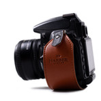 Leather Camera Clutch Strap (Black)
