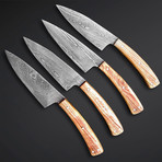 Cowboy Texas Style Steak Knives // Set of 4