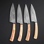 Cowboy Texas Style Steak Knives // Set of 4