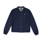 Wool Coach Jacket // Blue (S)