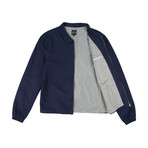 Wool Coach Jacket // Blue (L)