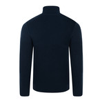 Blanda Roll Neck Sweater // Navy (L)