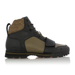 Scotto High Top Sneaker // Olive + Black (US: 8.5)