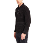 Barkley 4 Pocket Leather Jacket // Black (2XL)