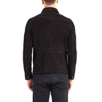 Barkley 4 Pocket Leather Jacket // Black (L)