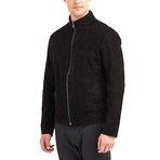 Toledo Double Face Leather Jacket // Black (L)