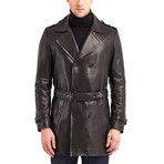 Winnebago Coat Leather Jacket // Black (2XL)