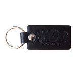 Napa Leather Keychain (Black)