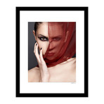 The Veil Edgy Framed Wall Art (12"W x 16"H x 2"D)