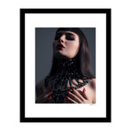 High Fashion Harness Edgy Framed Wall Art (12"W x 16"H x 2"D)