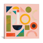 Geometric Play Modern Art // Ana Rut Bré (12"W x 12"H x 0.75"D)