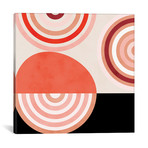 Shapes Modern Mid Century Abstract // Ana Rut Bré (12"W x 12"H x 0.75"D)