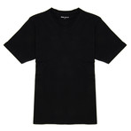 V-Neck T-Shirt // Black // Set of 3 (M)