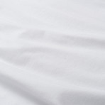 V-Neck T-Shirt // White // Set of 3 (2XL)