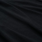 V-Neck T-Shirt // Black // Set of 3 (XS)