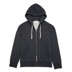 Hooded Sweatshirt // Charcoal Melange (XL)