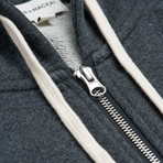 Hooded Sweatshirt // Charcoal Melange (XS)