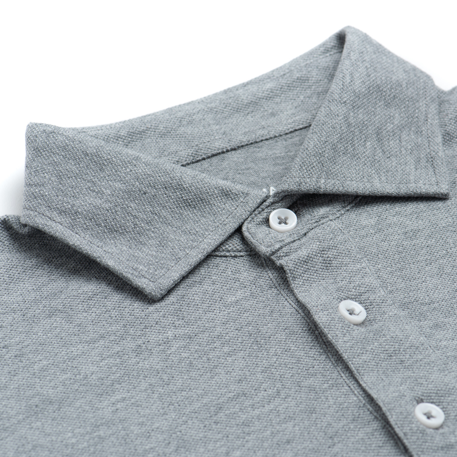 Collar Long Sleeve Polo // Gray Melange (L) - SPIER & MACKAY PERMANENT  STORE - Touch of Modern