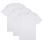 T-Shirt // White // Set of 3 (S)
