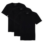 T-Shirt // Black // Set of 3 (2XL)