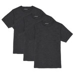 T-Shirt // Charcoal // Set of 3 (XL)