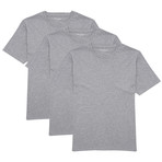 T-Shirt // Gray // Set of 3 (2XL)