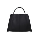 Fendi // Peekaboo X-Lite Large Top-Handle Bag // Navy + Pink + Burgundy
