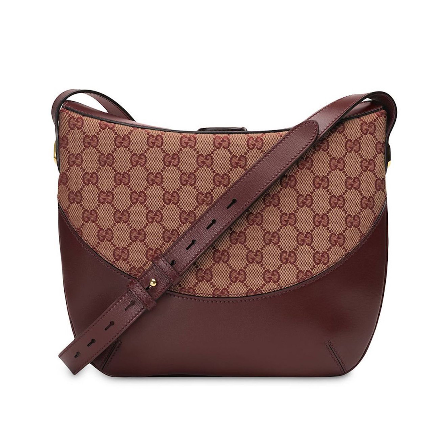 Gucci // Arli GG Medium Shoulder Bag // Burgundy - Balenciaga, Gucci ...