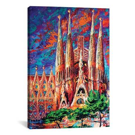 La Sagrada Familia // Natasha Mylius (12"W x 18"H x 0.75"D)