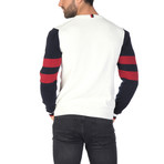 Sead Sweater // Ecru + Black (XL)