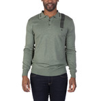 George Collar Sweater // Green (XL)