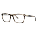 Unisex Rectangular Eyeglasses // Charcoal